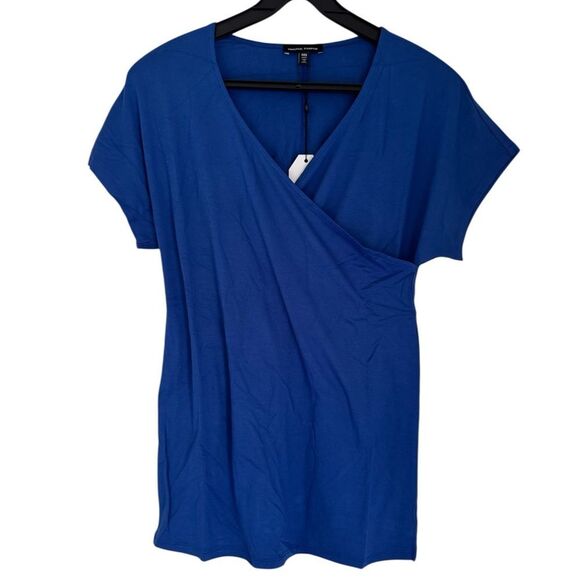 Universal Standard Liquid Jersey Two-Way Cross Wrap Top Size 4XS (00-0) - Picture 1 of 5